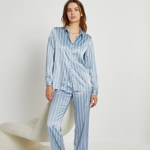 Striped Satin Pyjamas - LA REDOUTE COLLECTIONS - Modalova