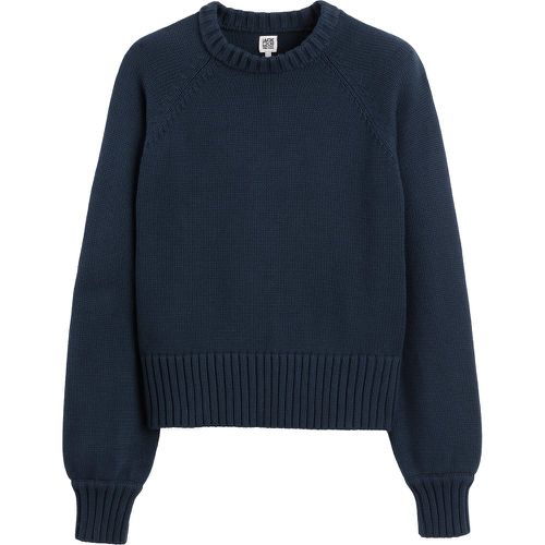 Cotton Chunky Knit Jumper with Crew Neck - LA REDOUTE COLLECTIONS - Modalova