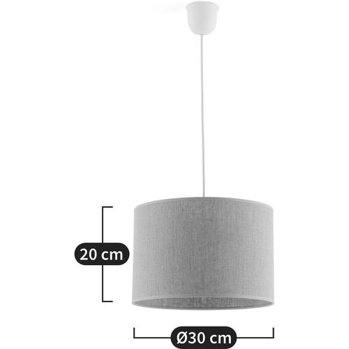 Thade 30cm Diameter Linen Ceiling Lampshade - LA REDOUTE INTERIEURS - Modalova