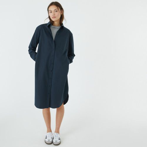 Cotton Shirt Dress with Long Sleeves - LA REDOUTE COLLECTIONS - Modalova