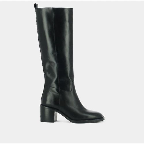 Bonnie Leather Calf Boots with Heel - JONAK - Modalova