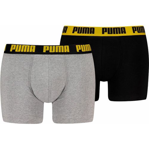 Pack of 2 Everyday Hipsters in Plain Cotton - Puma - Modalova