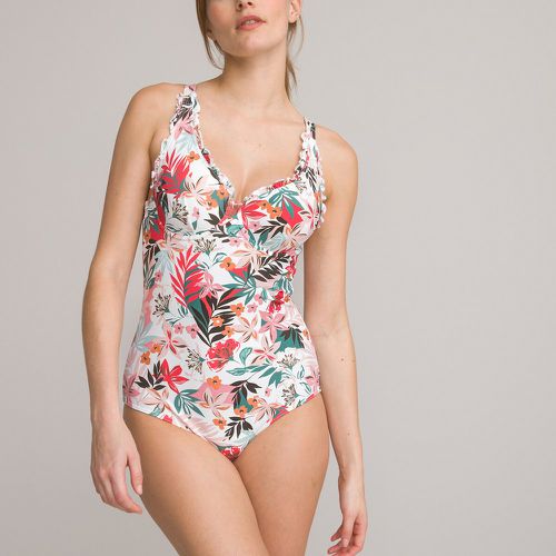 Floral Ruffled Triangle Swimsuit - Anne weyburn - Modalova