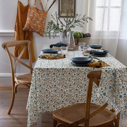 Kalyan Washed Cotton Patterned Tablecloth - LA REDOUTE INTERIEURS - Modalova