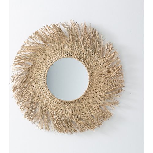 Loully 70cm Diameter Sunburst Straw Mirror - LA REDOUTE INTERIEURS - Modalova