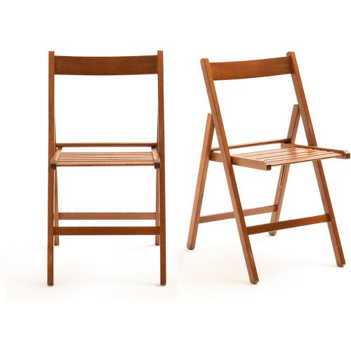 Set of 2 Yann Solid Beech Folding Chairs - SO'HOME - Modalova