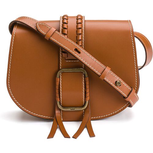Teddy Leather Saddle Bag - BA&SH - Modalova