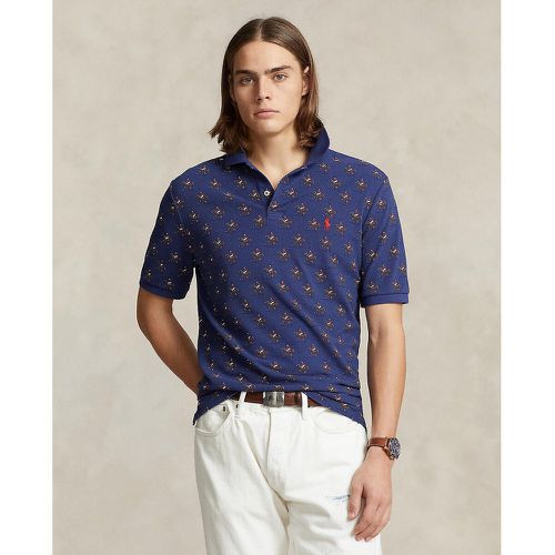 Logo Print Polo Shirt in Cotton and Custom Slim Fit - Polo Ralph Lauren - Modalova