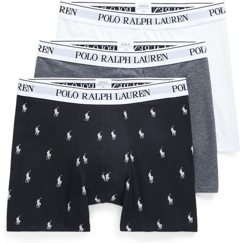 Pack of 3 Long Hipsters in Cotton - Polo Ralph Lauren - Modalova