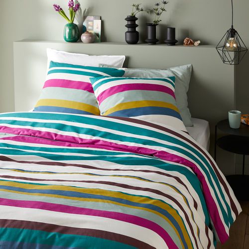 Mocoa Striped 100% Cotton Bed Set - LA REDOUTE INTERIEURS - Modalova