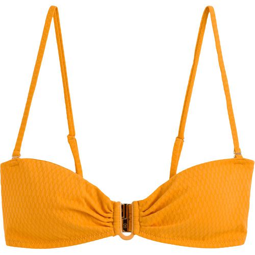 Textured Bandeau Bikini Top - LA REDOUTE COLLECTIONS - Modalova