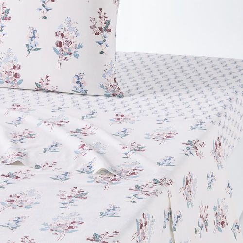 Jeanne Floral 100% Washed Cotton Flat Sheet - LA REDOUTE INTERIEURS - Modalova