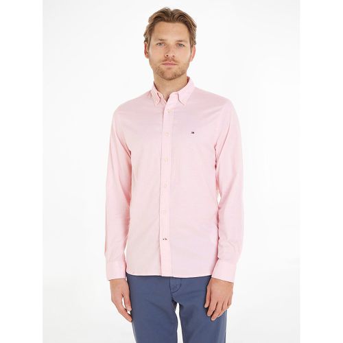 Oxford Cotton Shirt with Long Sleeves - Tommy Hilfiger - Modalova