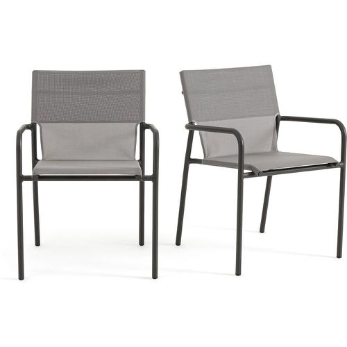 Set of 2 Zory Aluminium Garden Armchairs - LA REDOUTE INTERIEURS - Modalova