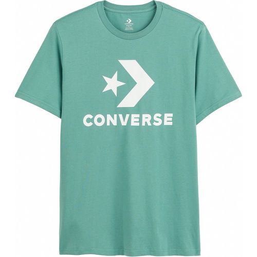 Large Star Chevron T-Shirt in Cotton with Short Sleeves - Converse - Modalova
