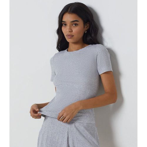 Coly Pyjama T-Shirt in Organic Cotton Mix - ETAM - Modalova