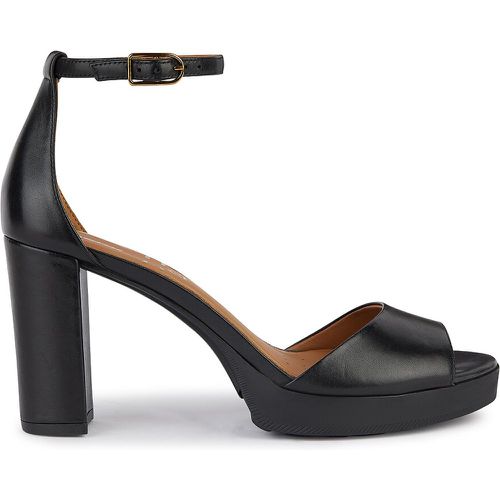 Walk Pleasure 85S Sandals in Leather with Heel - Geox - Modalova
