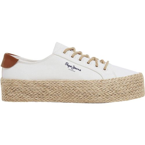 Kyle Classic Canvas Trainers with Rope Sole - Pepe Jeans - Modalova