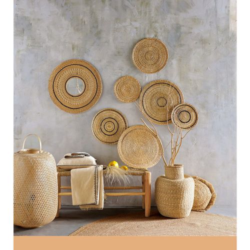 Set of 3 Jutlo Round Woven Straw Wall Decorations - LA REDOUTE INTERIEURS - Modalova