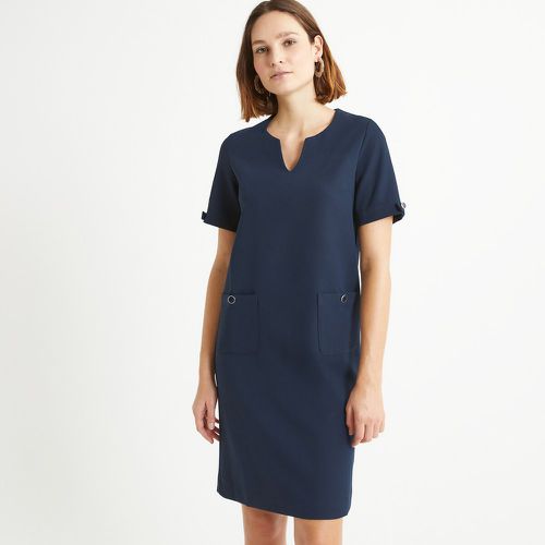 Mid-Length Shift Dress with Short Sleeves - Anne weyburn - Modalova