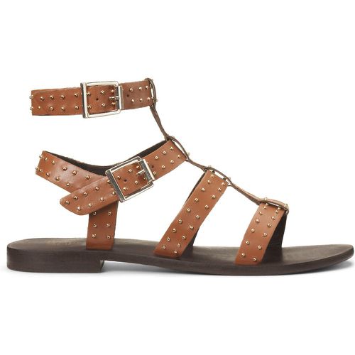 Leather Gladiator Sandals with Studded Details - LA REDOUTE COLLECTIONS - Modalova
