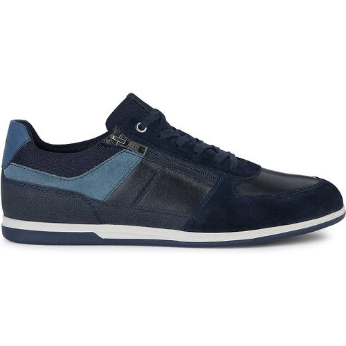 Renan Leather Breathable Trainers - Geox - Modalova