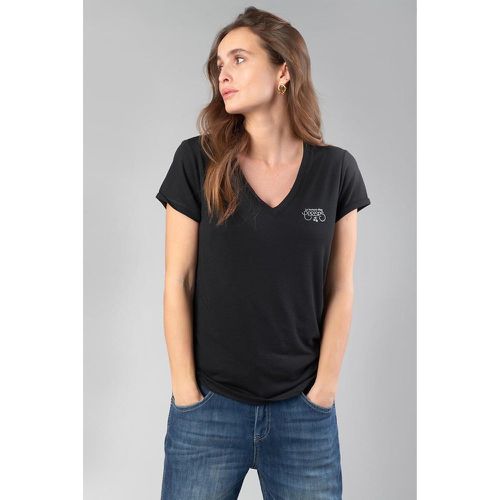 V-Neck Short Sleeve T-Shirt - LE TEMPS DES CERISES - Modalova
