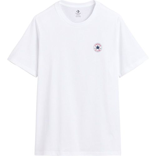 Chuck Patch Cotton T-Shirt with Small Logo Print and Short Sleeves - Converse - Modalova