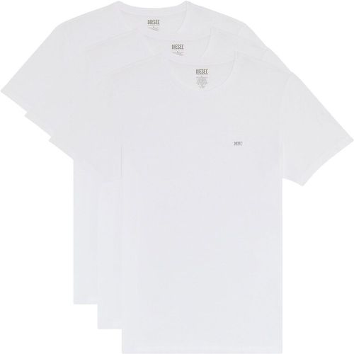 Pack of 3 T-Shirts in Cotton with Short Sleeves - Diesel - Modalova