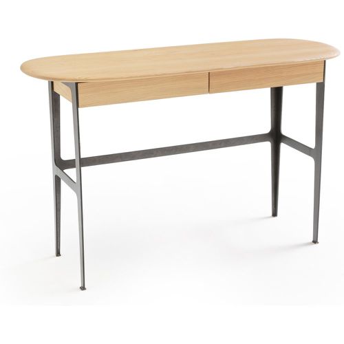 Addisson Solid Oak & Oak Veneer Desk - AM.PM - Modalova