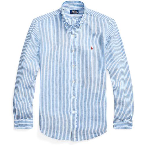 Striped Linen Shirt in Regular Fit - Polo Ralph Lauren - Modalova