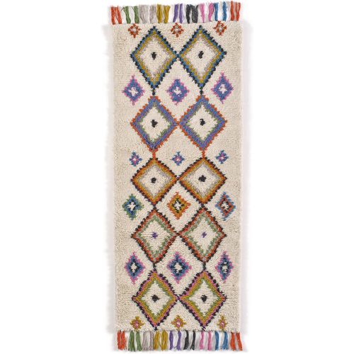 Ourika Berber-Style Colourful Wool Runner - LA REDOUTE INTERIEURS - Modalova