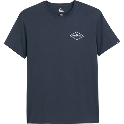 Back Logo Print T-Shirt in Cotton with Short Sleeves - Quiksilver - Modalova