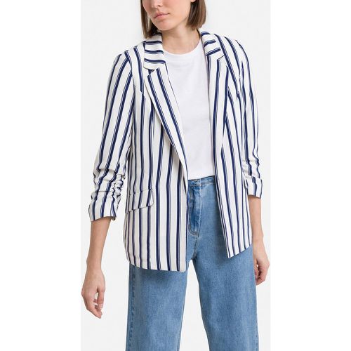 Striped Straight Fit Blazer - Only - Modalova