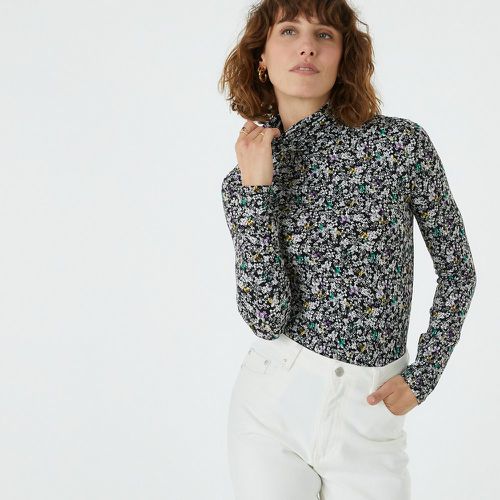 Floral Print Turtleneck T-Shirt - LA REDOUTE COLLECTIONS - Modalova