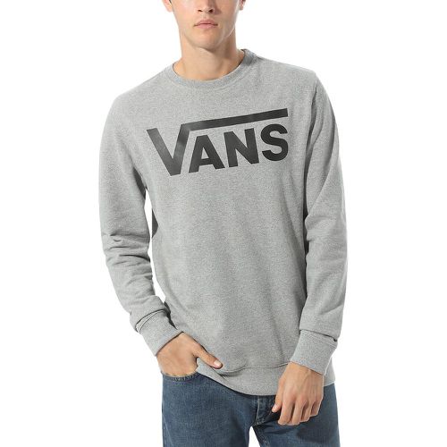 Classic II Sweatshirt in Cotton Mix with Logo Print and Crew Neck - Vans - Modalova