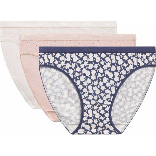 Pack of 3 Les Pockets Knickers in Stretch Cotton - Dim - Modalova
