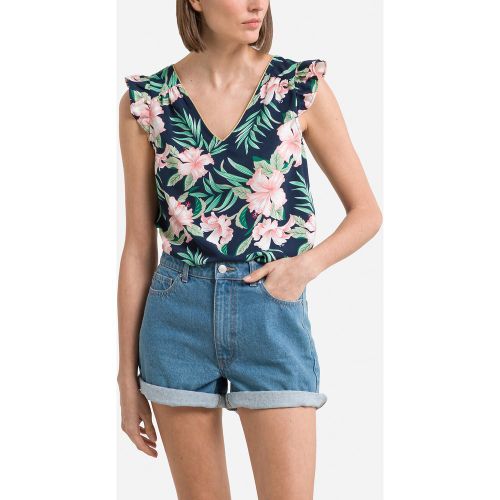 Floral Print Sleeveless Blouse - Only - Modalova