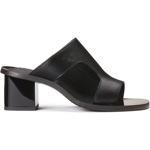 Leather Heeled Mules, Made in Europe - Calvin Klein Jeans - Modalova