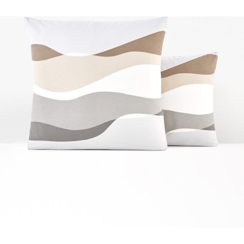 Alma Graphic Wave 100% Cotton Pillowcase - LA REDOUTE INTERIEURS - Modalova