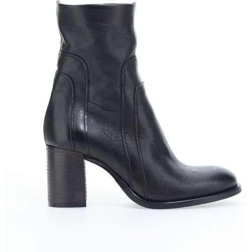 Leather Heeled Ankle Boots - MJUS - Modalova