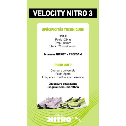 Velocity Nitro 3 Psychedelic Rush Trainers - Puma - Modalova