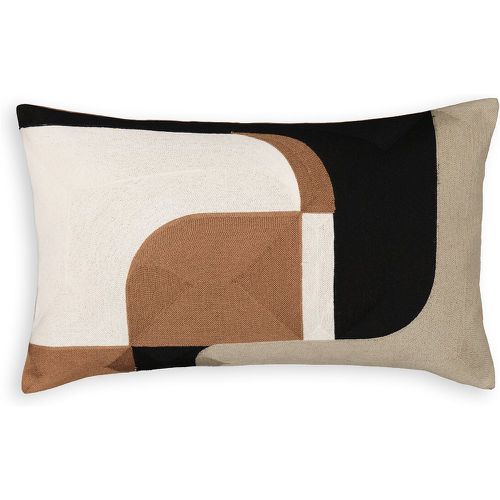 Egia Graphic 100% Cotton Rectangular Cushion Cover - LA REDOUTE INTERIEURS - Modalova