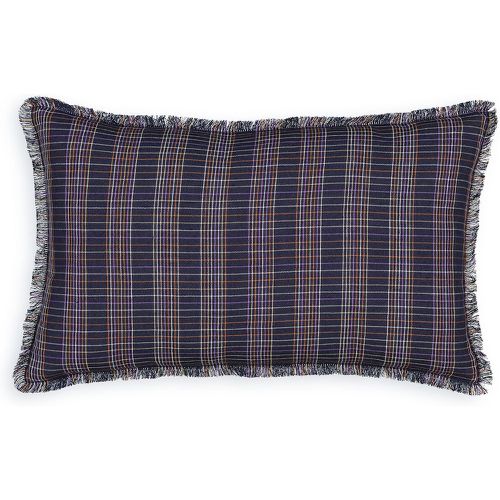 Melilas Rectangular Checked Cotton & Linen Cushion Cover - LA REDOUTE INTERIEURS - Modalova