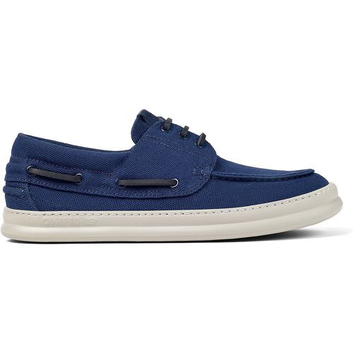 Lona Boat Shoes in Recycled Canvas/Leather - Camper - Modalova