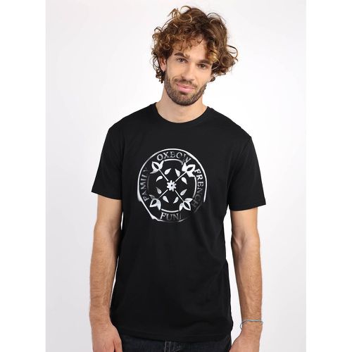 Tellim Logo Print T-Shirt in Cotton with Short Sleeves - Oxbow - Modalova