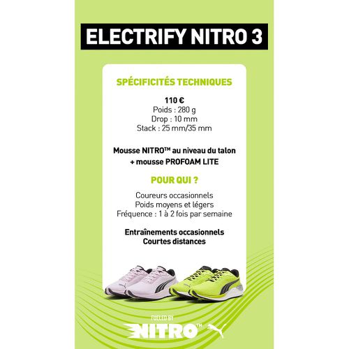 Electrify Nitro 3 Radiant Run Trainers - Puma - Modalova