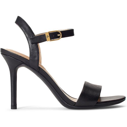 Gwen High Heel Sandals in Leather - Lauren Ralph Lauren - Modalova