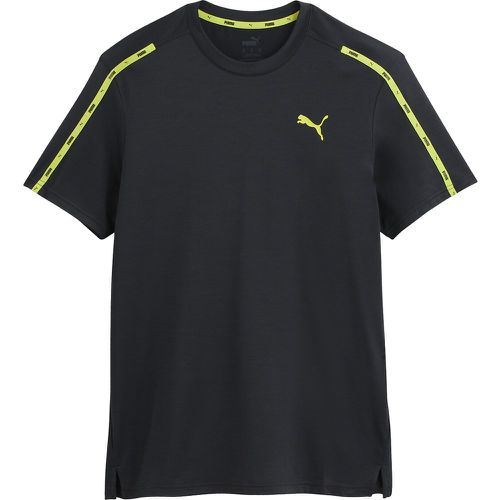 Logo Print Gym T-Shirt with Short Sleeves - Puma - Modalova