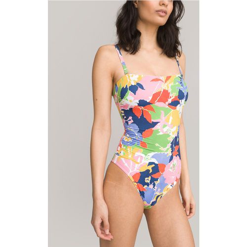 Floral Print Bustier Swimsuit - LA REDOUTE COLLECTIONS - Modalova